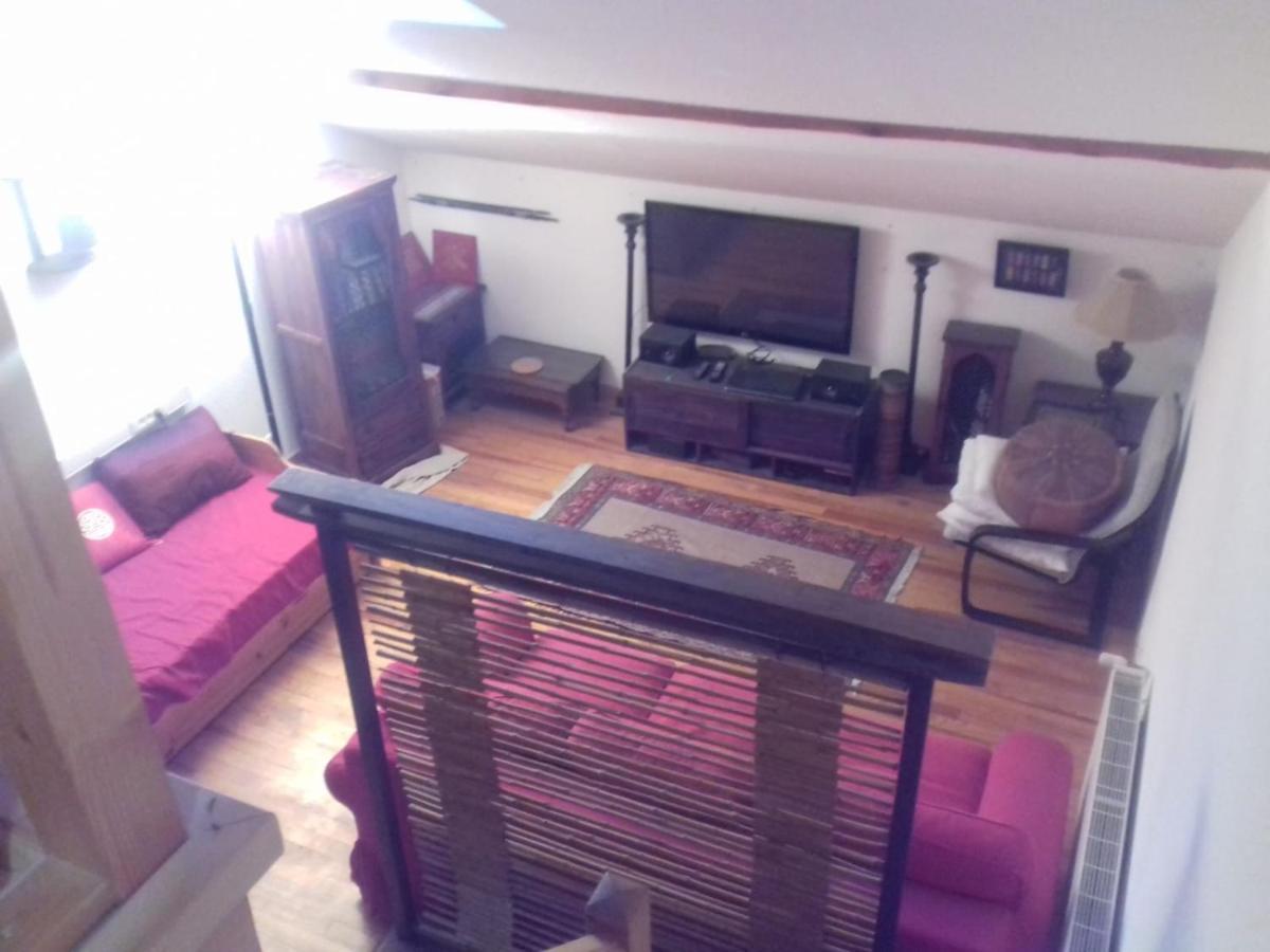 Appartement En Loft 50M2 Dans Maison Avec Chambre En Mezzanine Et Canapes Lits Dans Salon Saint-Pierre-de-Chartreuse Exterior foto